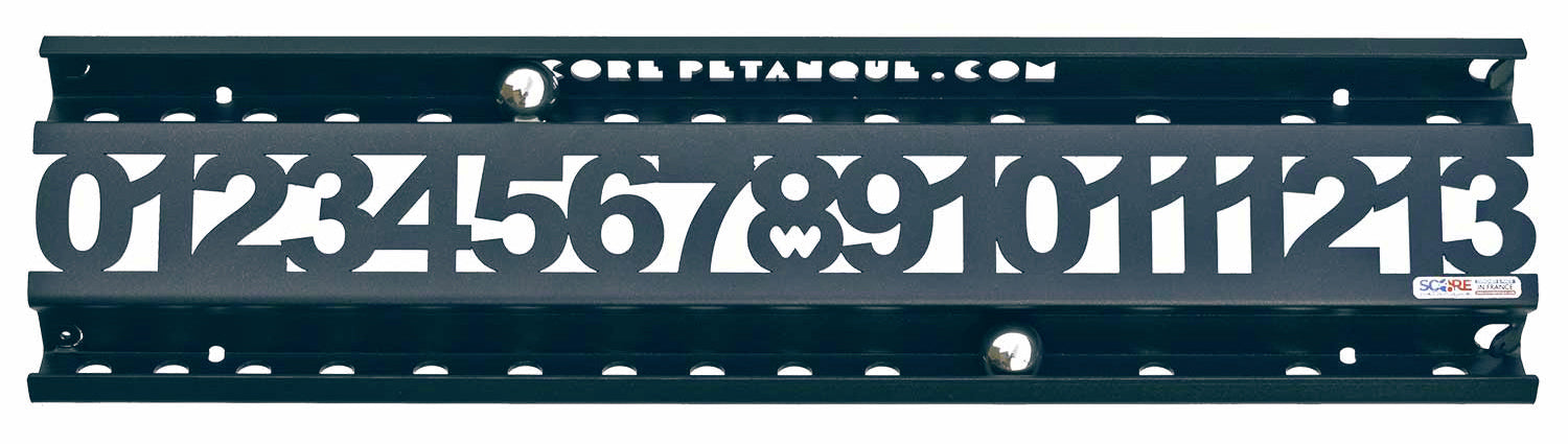 Plaque Personnalisée + compteur Roll 13 Ardoise