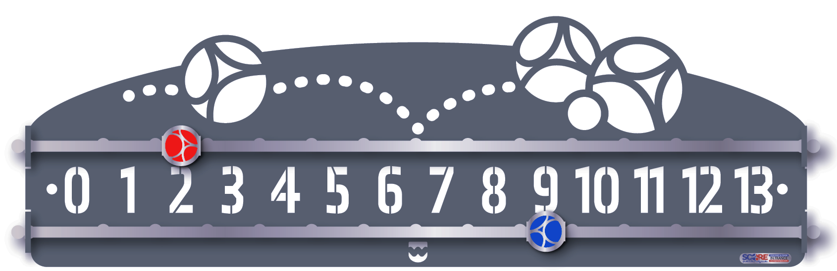 Slide Classic Silhouette Gris