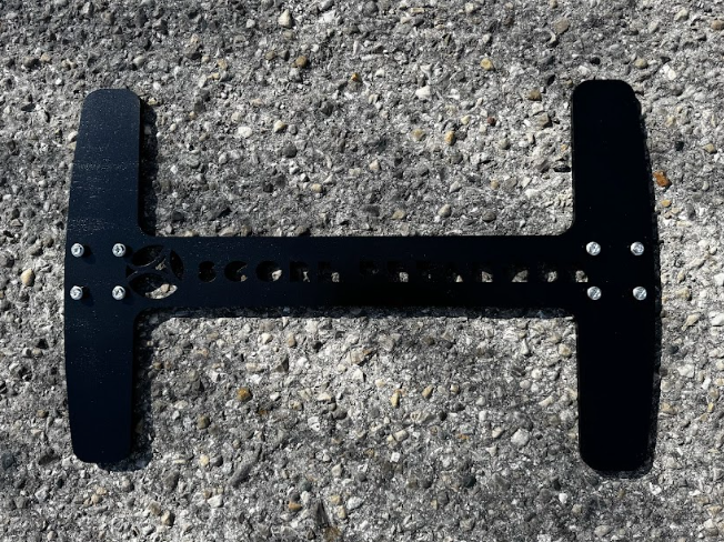 Socle acier pour mobilier Pétanque