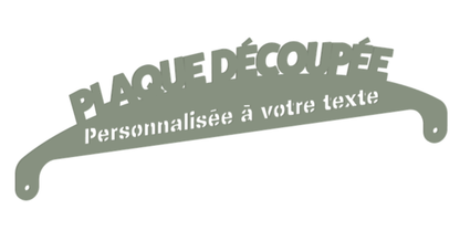 Plaque Personnalisée pour compteur de score de pétanque