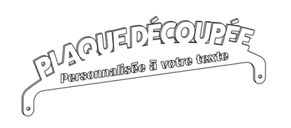 Plaque Personnalisée pour compteur de score de pétanque