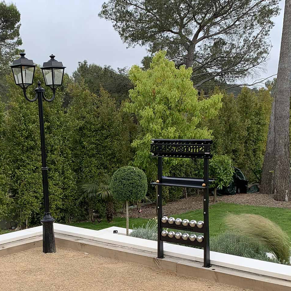 Pack pétanque – Compteur Roll 13 Noir + Support