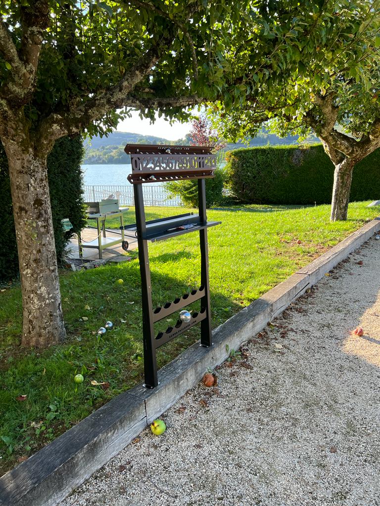 Pack pétanque – Compteur Roll 13 Rouille + Support