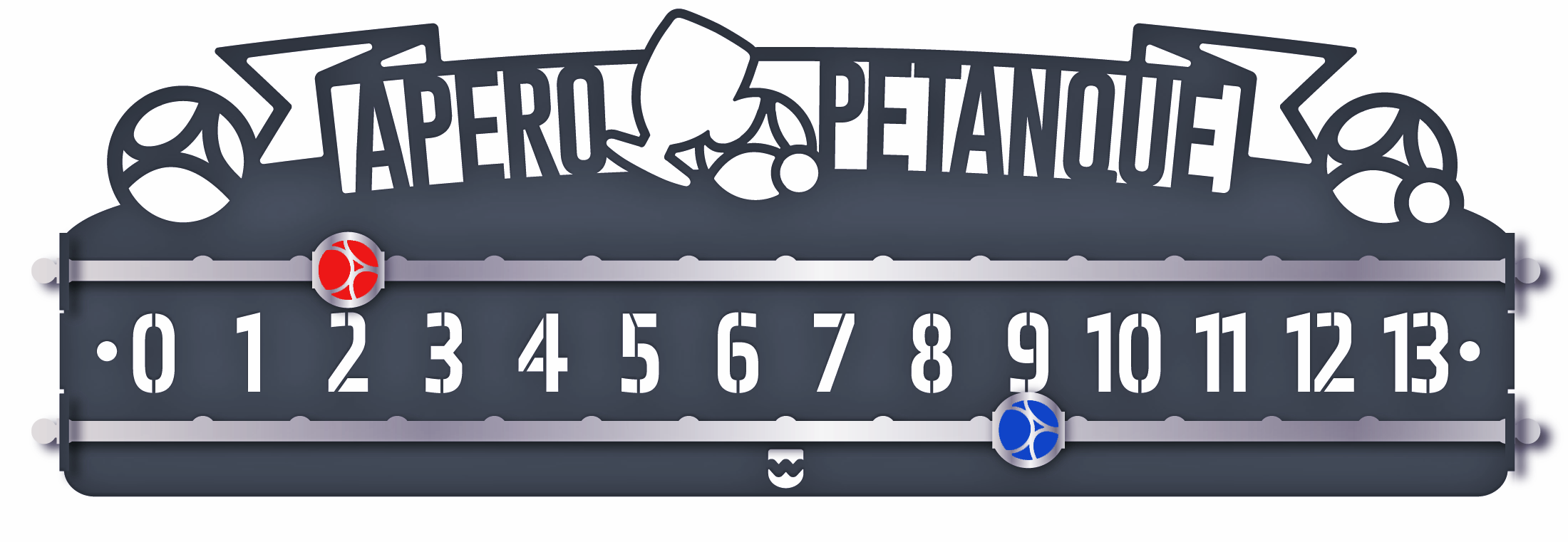 Slide Classic Apéro Gris