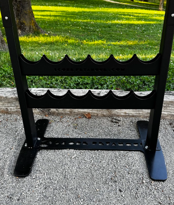 Socle acier pour mobilier Pétanque